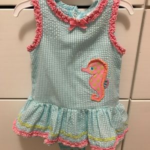 9 month skirted one piece